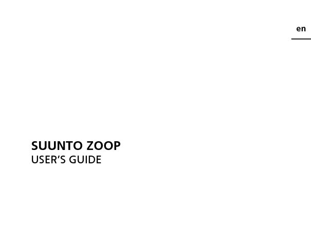 titan zoop user manual